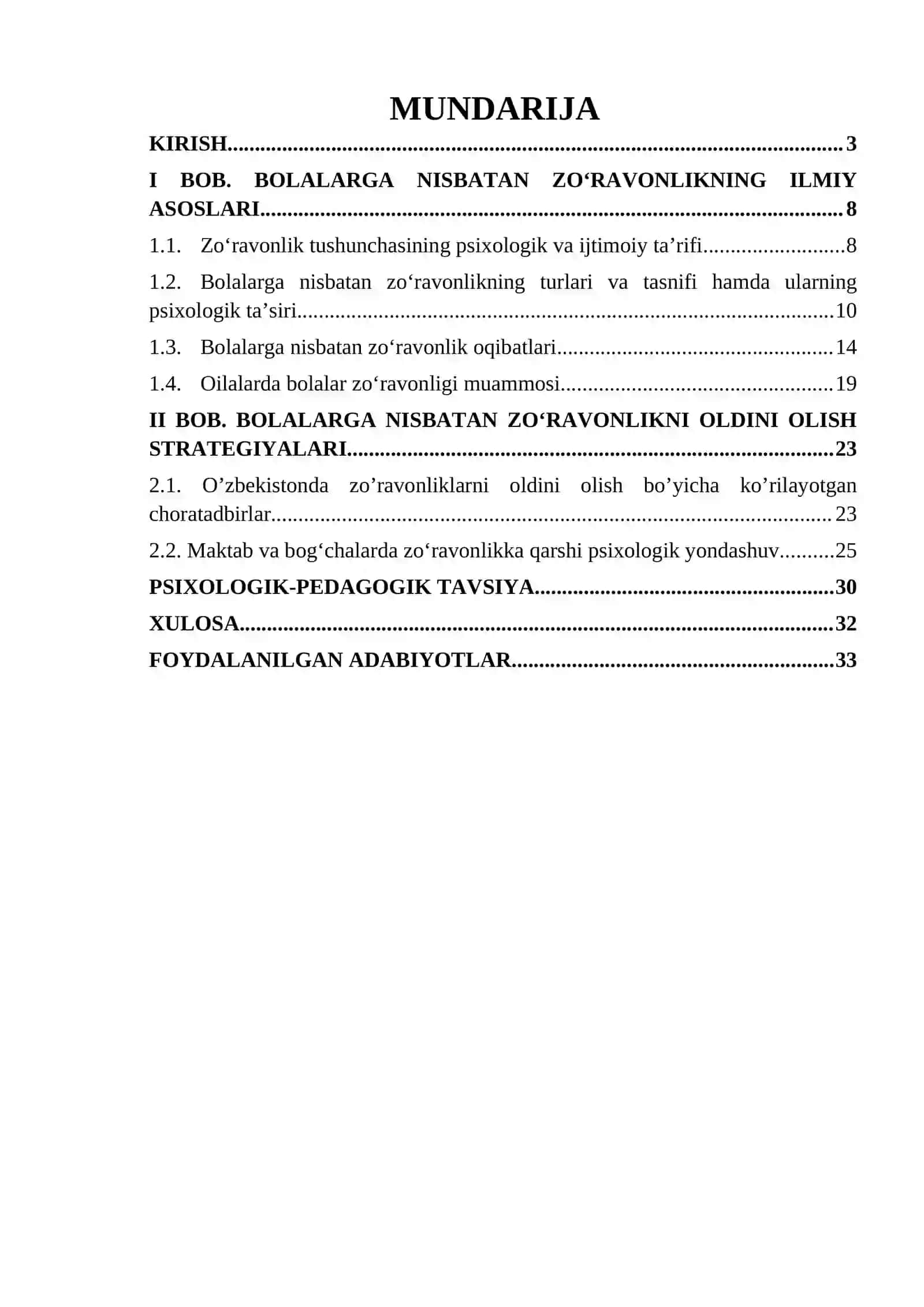 Zo‘ravonlikni oldini olish chora tadbirlari 2