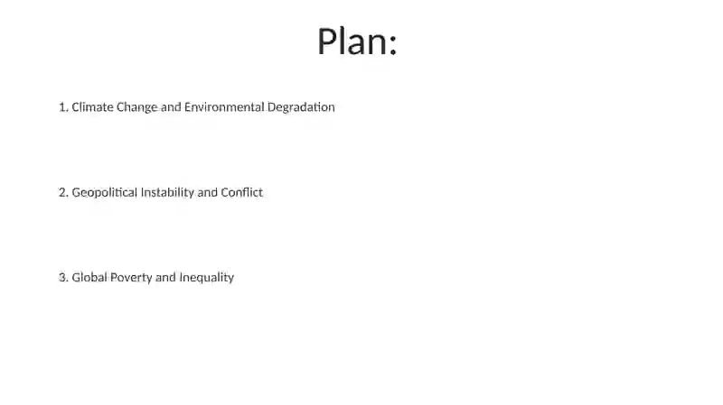 Global problems 2