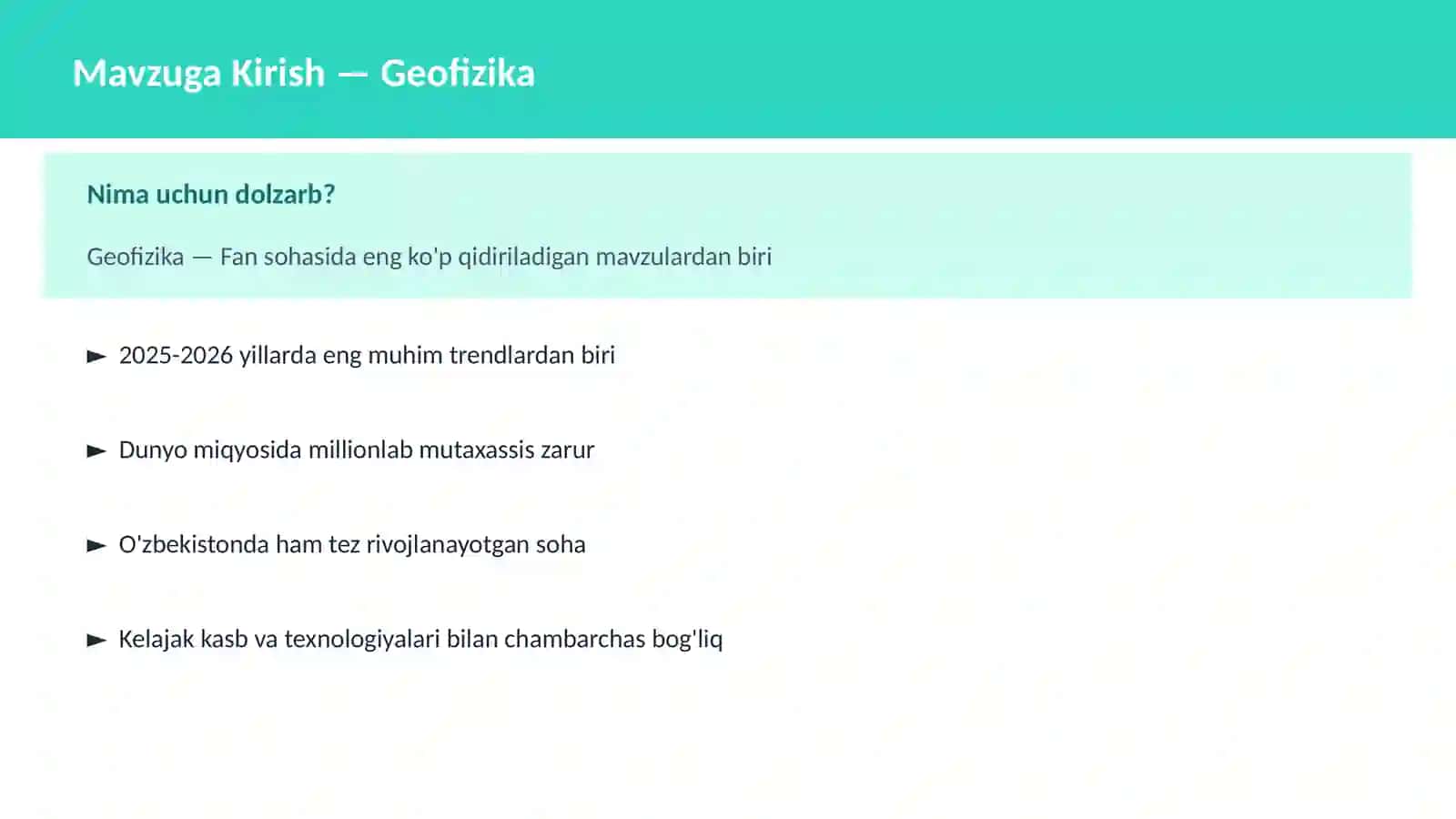 Geofizika 2