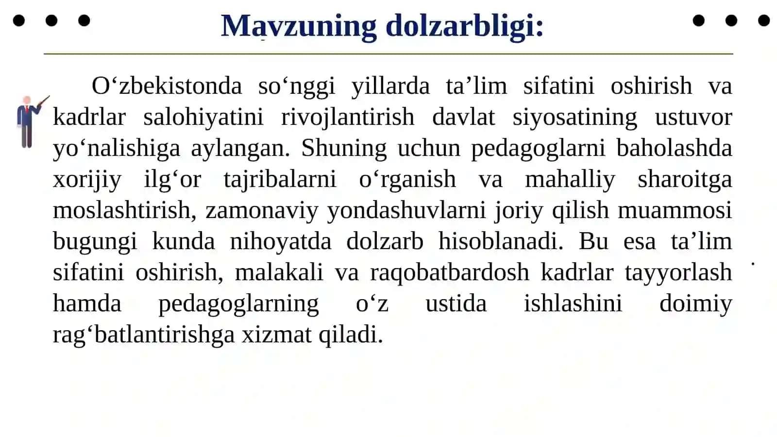 Pedagogik Mahorat Milliy Institutida Menejerliko‘quv Kursi 2