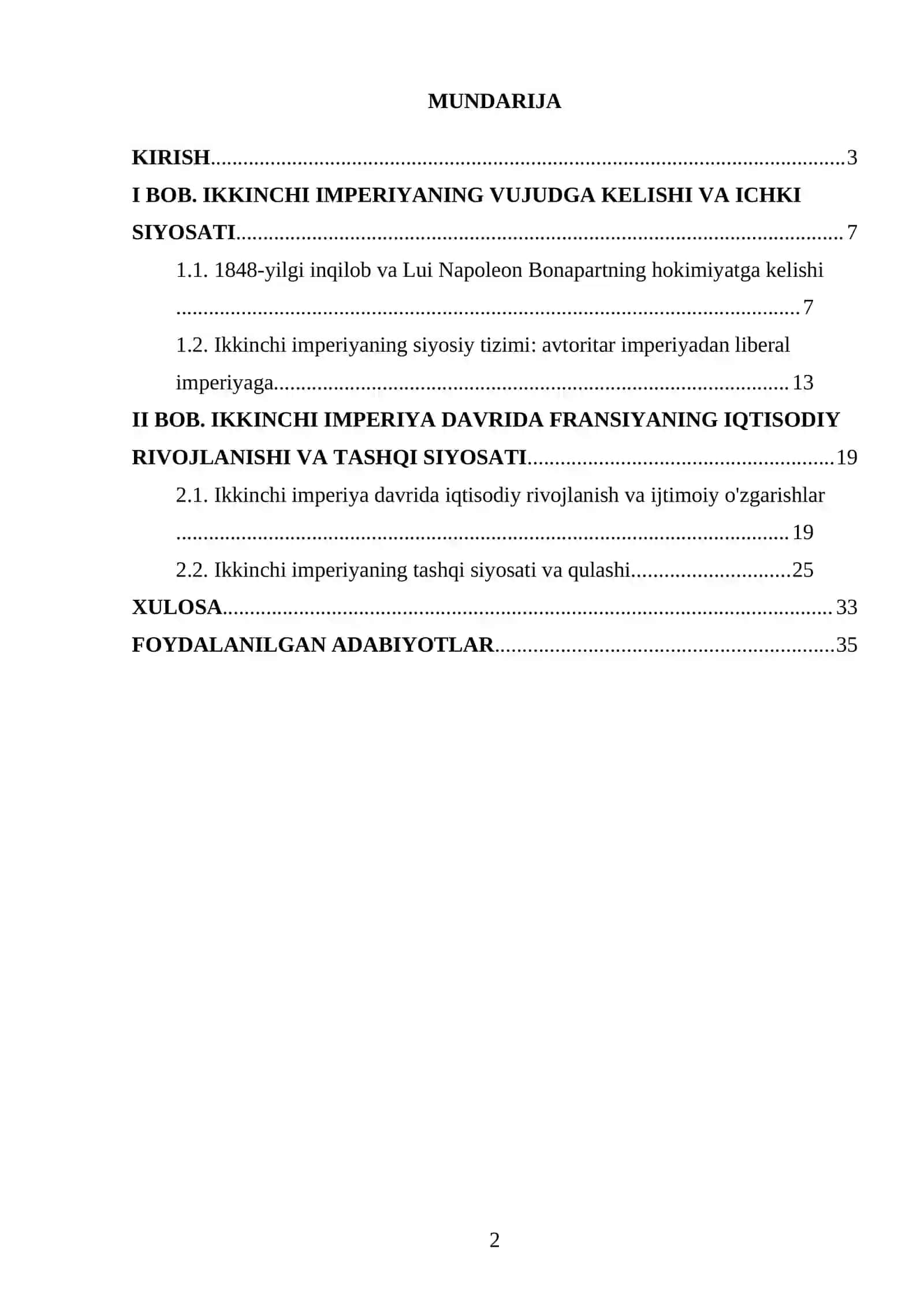 FRANSIYA IKKINCHI IMPERIYA DAVRIDA 2