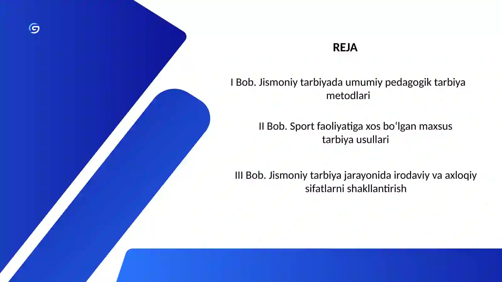 Jismoniy tarbiya va sport sohasida qo`llaniladigan tarbiya metodlari 2