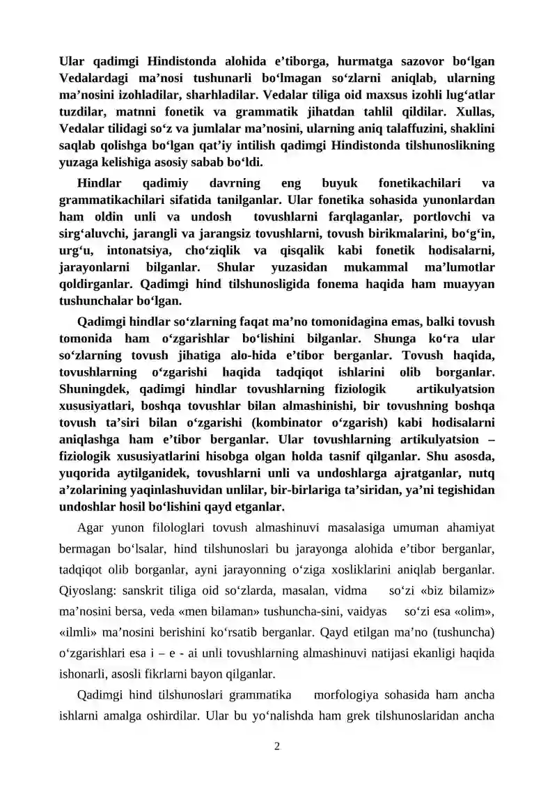 TILSHUNOSLIK TARIXI 2