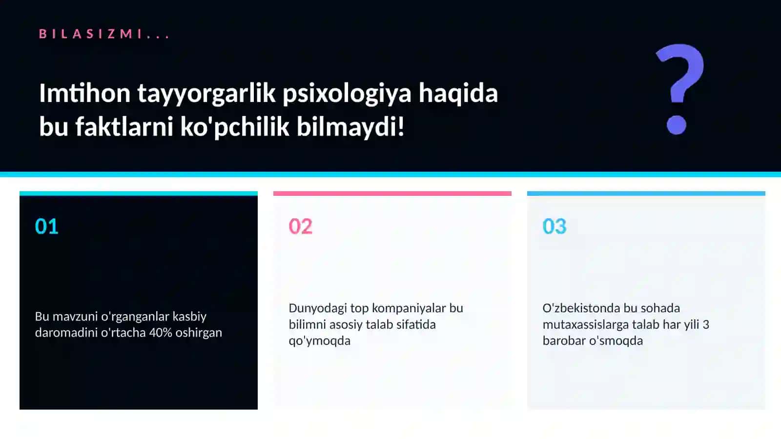 Imtihon tayyorgarlik psixologiya 2
