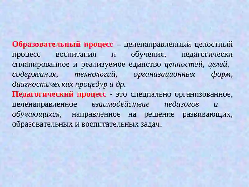 Особенности организации учебно-воспитательного процесса в начальной школе 2