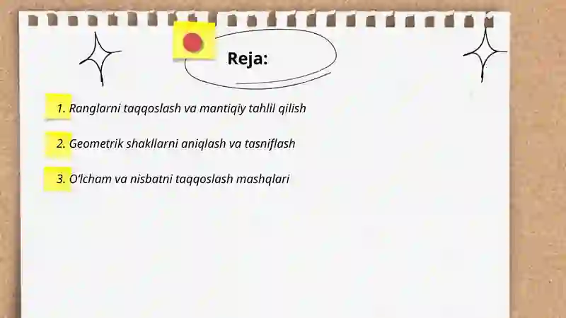 Tasviriy sanʼat mashgʻulotlarida maktabgacha yoshdagi bolalarning mantiqiy tafakkurni shakllantirish 2