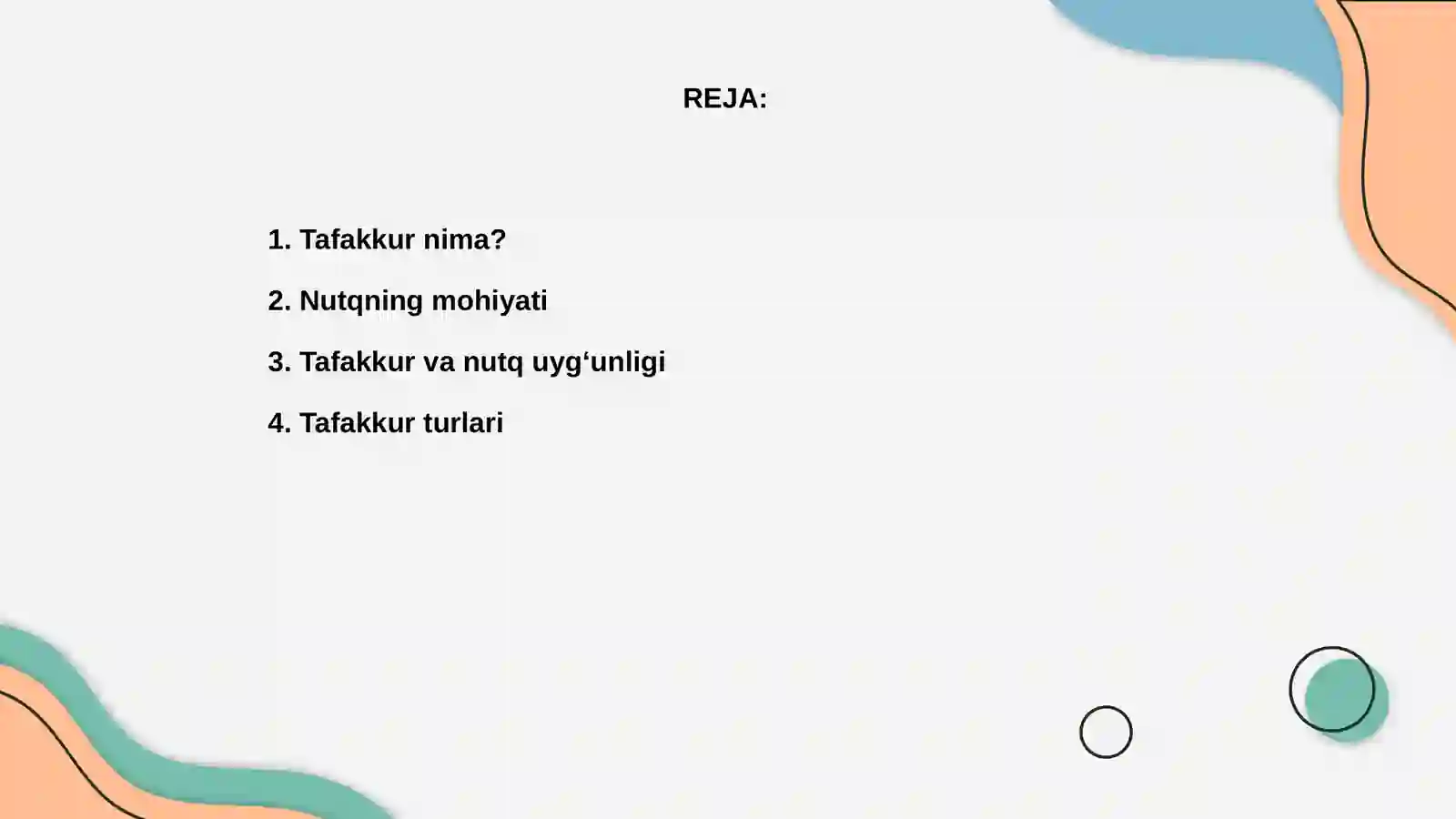 Tafakkur va nutq 2