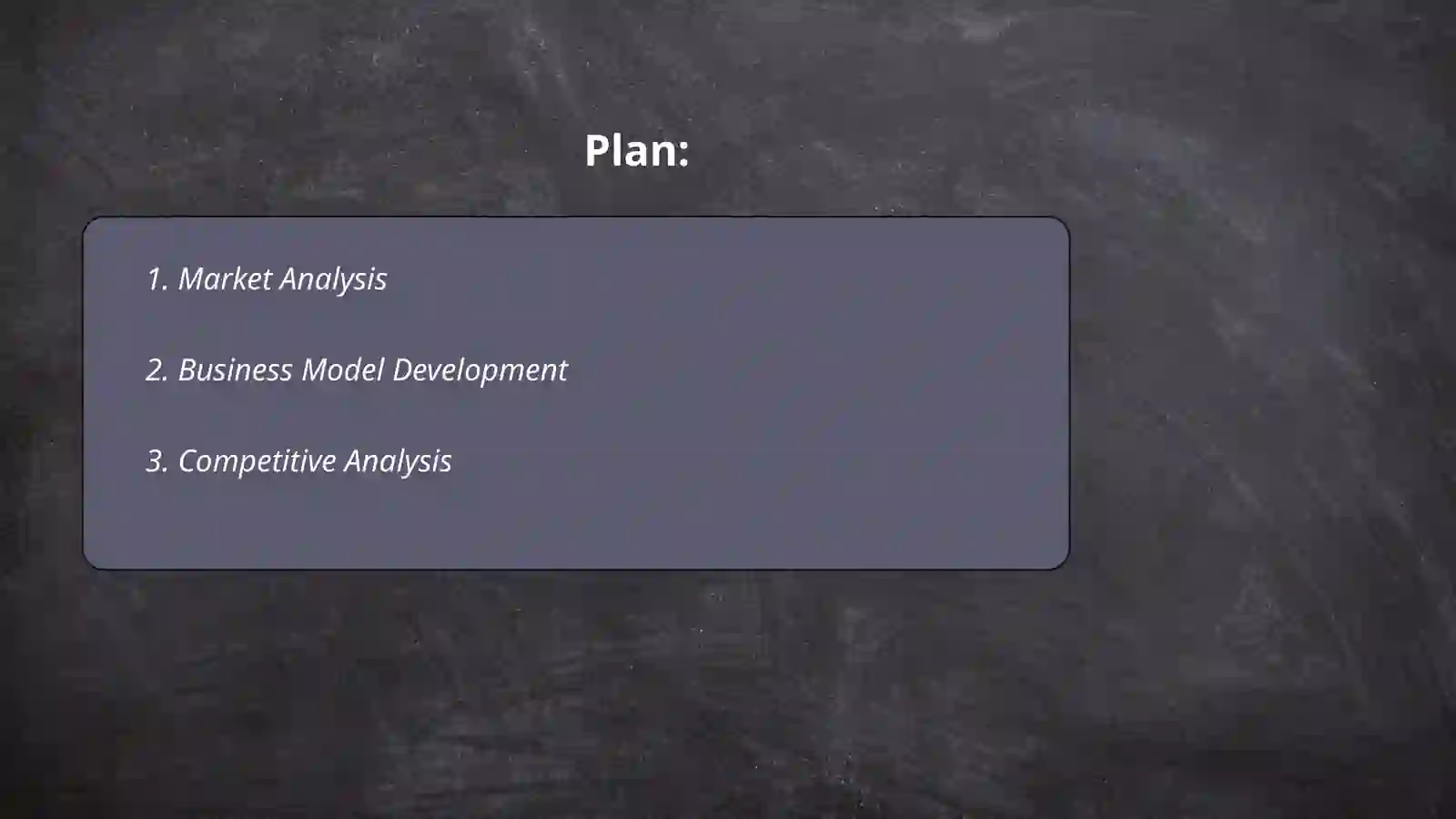 Market Analysis 2
