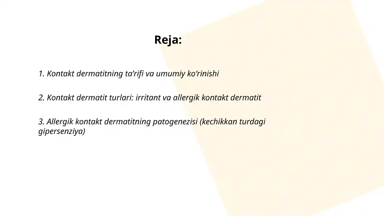 Kontakt dermatit 2