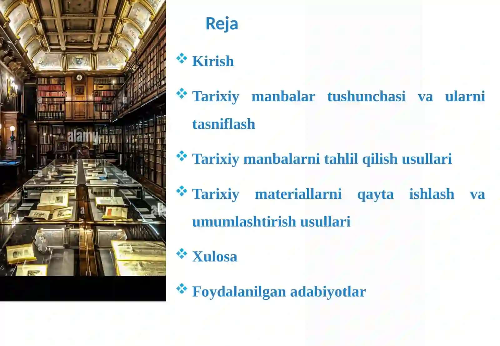 Tarixiy manbalarni tahlil qilish usullari 2