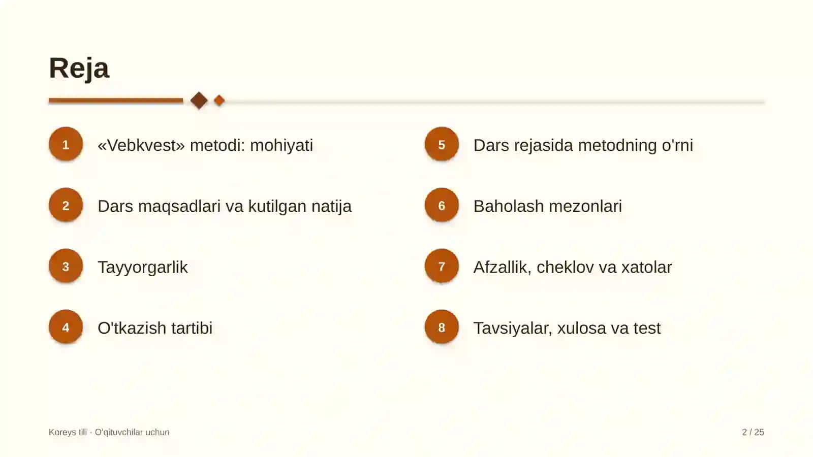 koreys tili darslarida vebkvest metodidan foydalanish 9108 2