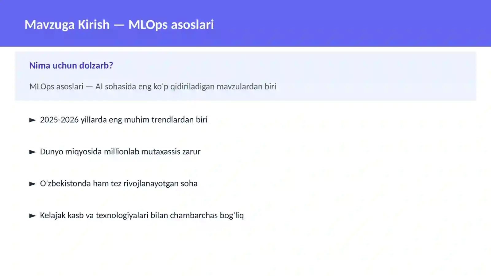 MLOps asoslari 2