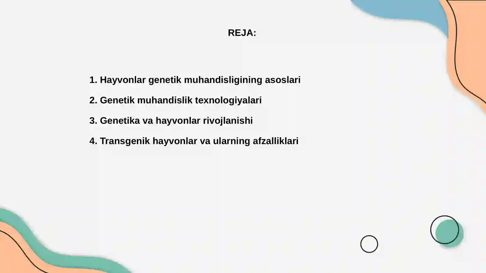 Hayvonlar genetik muhandisligi 2