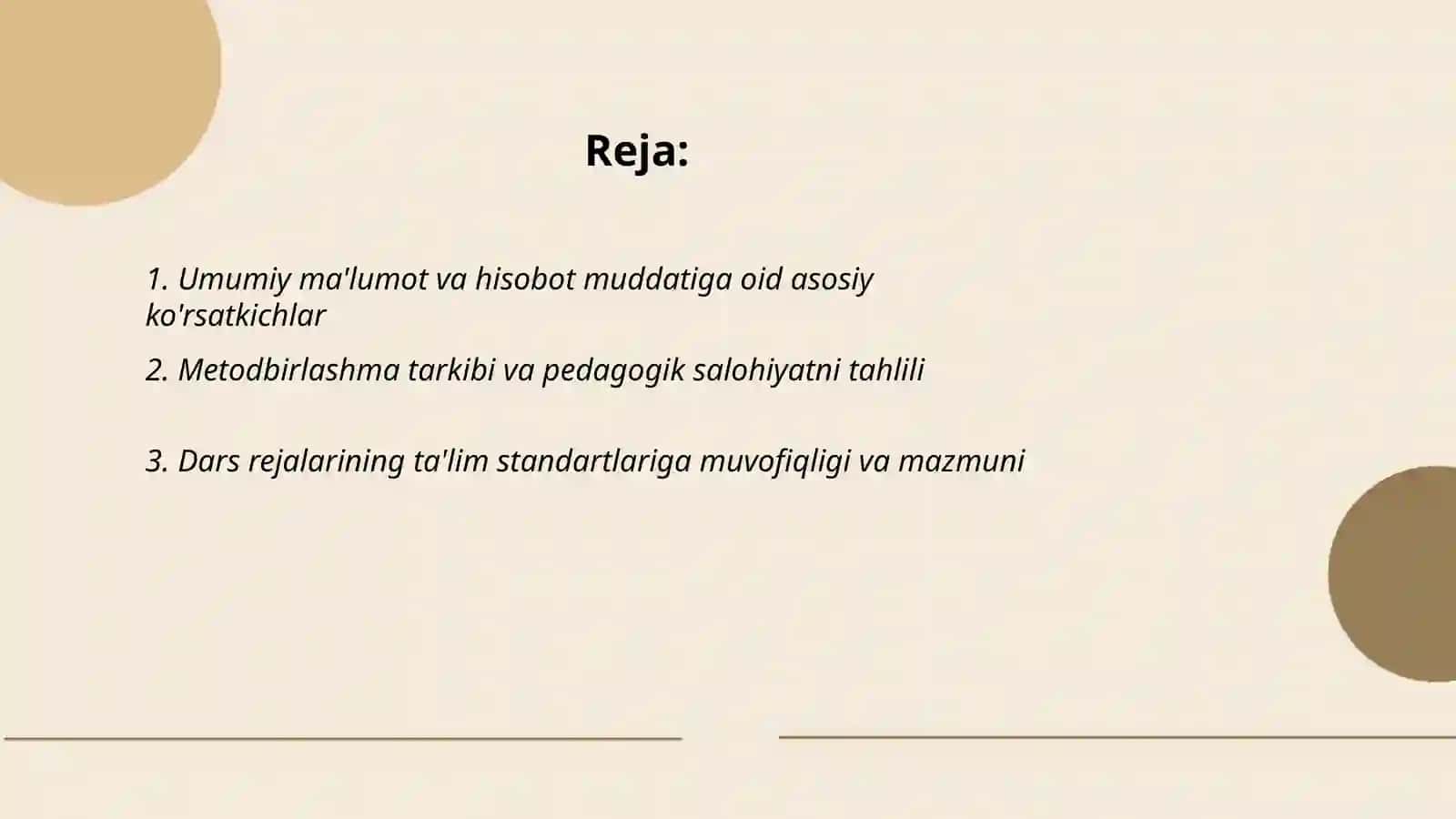 Gurlan tumani Maktabgacha va maktab ta'limi 36-umumiy o'rta ta'lim maktabi tanqidiy va tahliliy hisoboti 2