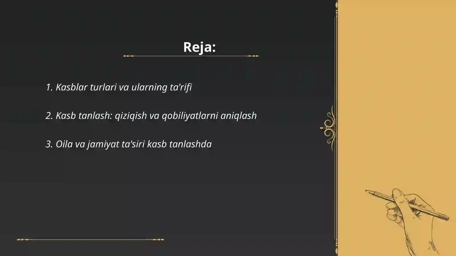 Ishchi kasblar 2