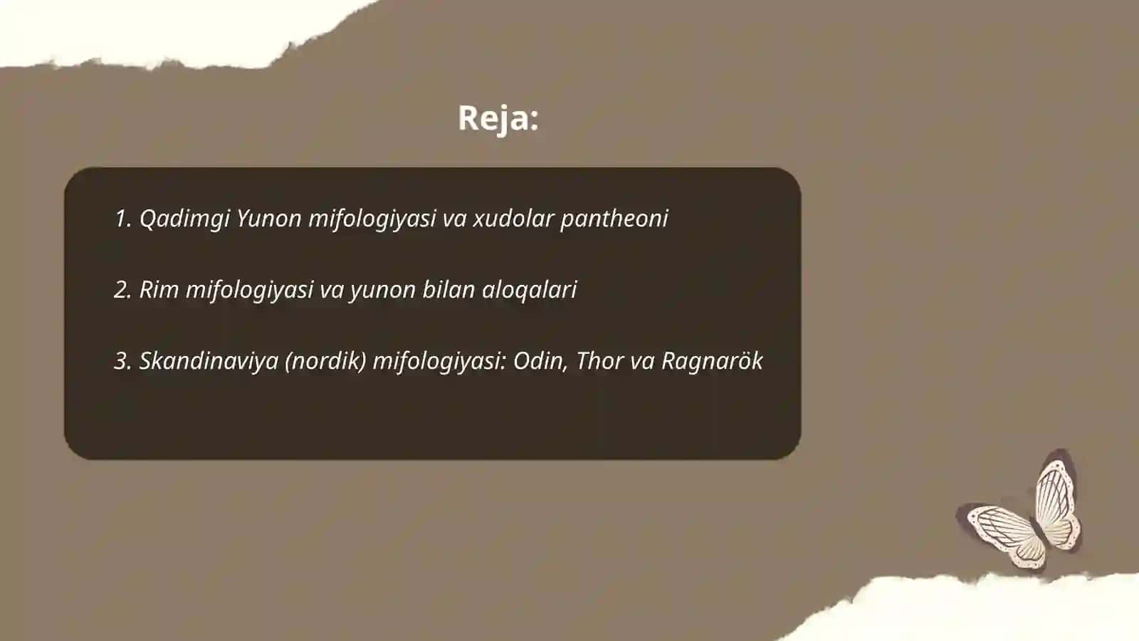 Dunyo xalqlari miflari 2