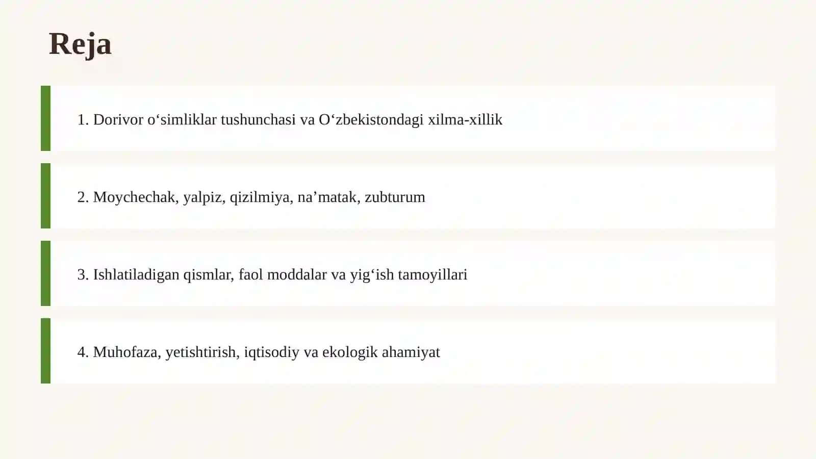 Dorivor o‘simliklar va ularning ahamiyati 2