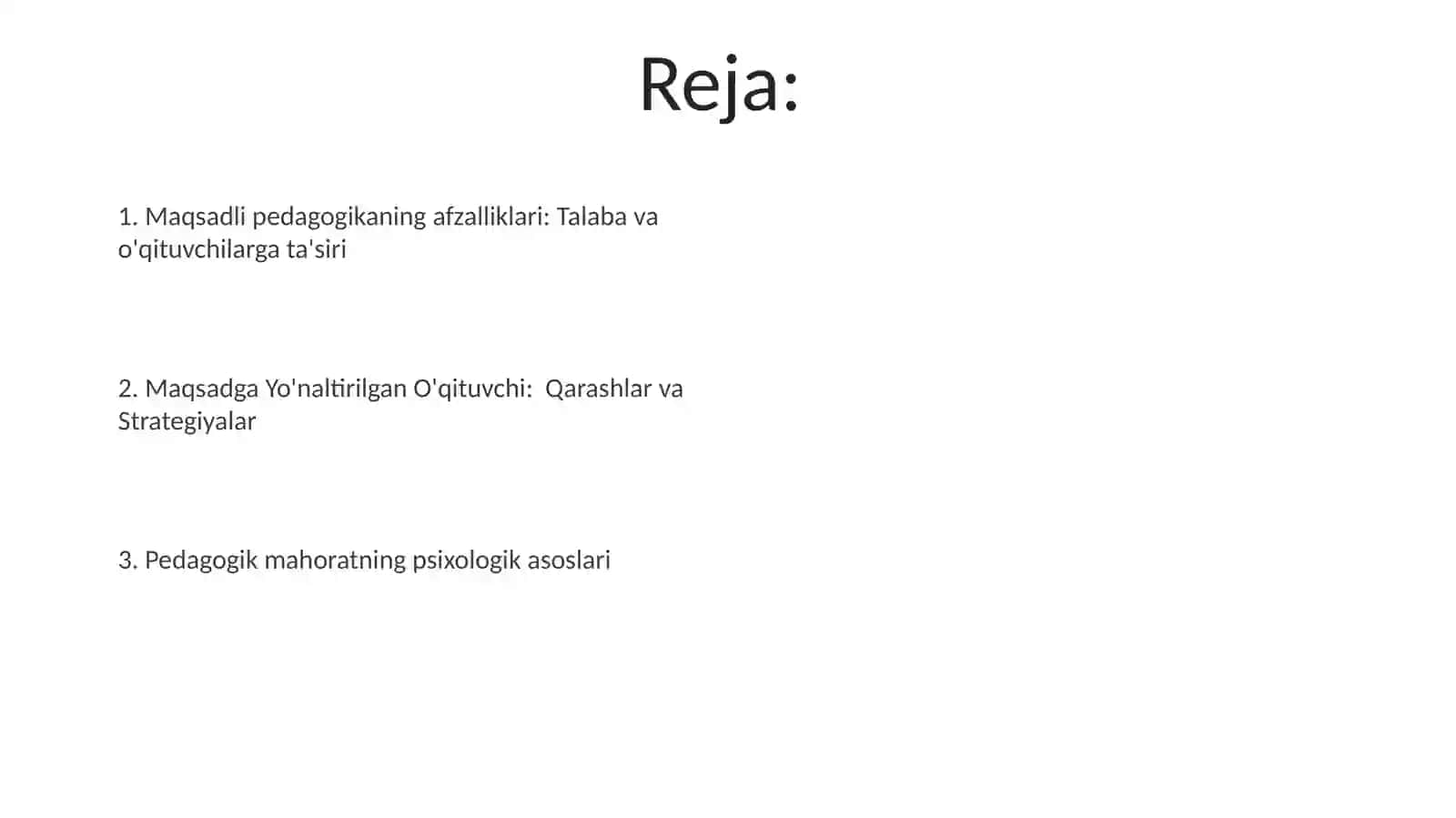 Pedagogik mahoratning psixaligik tavsifi va maqsadga yo'naltirilganlikning afzalliklari 2