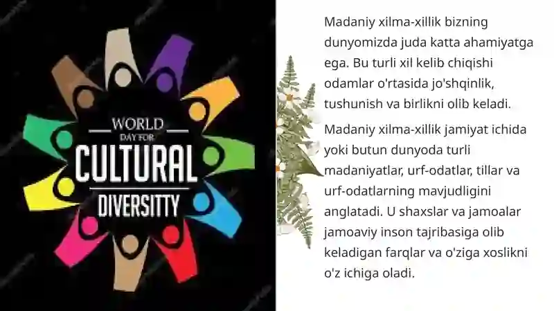 Madaniy xilma-xillik 2