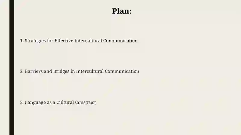 Language and Intercultural Communication 2