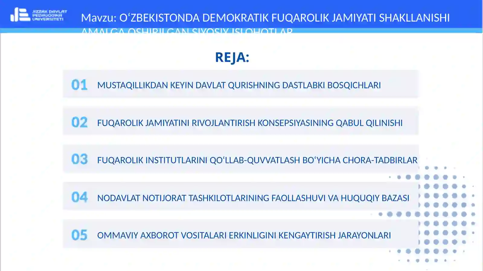 Oʻzbekistonning Eng Yangi Tarixi 2