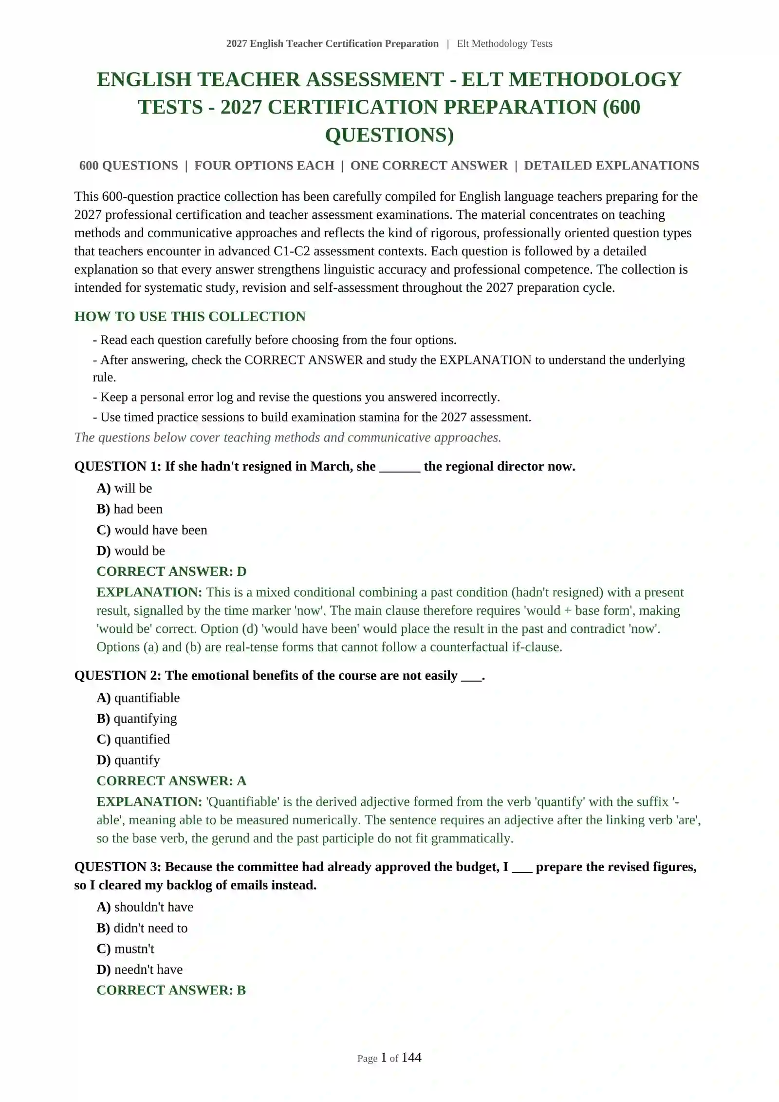 Elt Methodology Tests 2