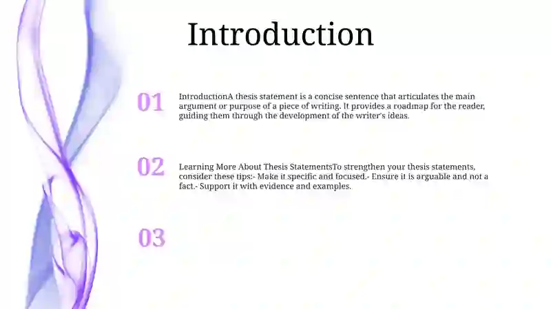 Learning More About Thesis Statements 2