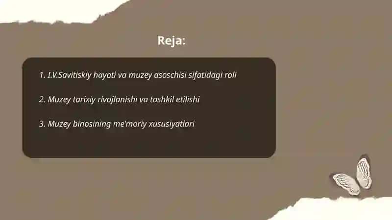 I.V.Savitiskiy nomidagi Qoraqalpogʻiston davlat sanʼat muzeyi 2
