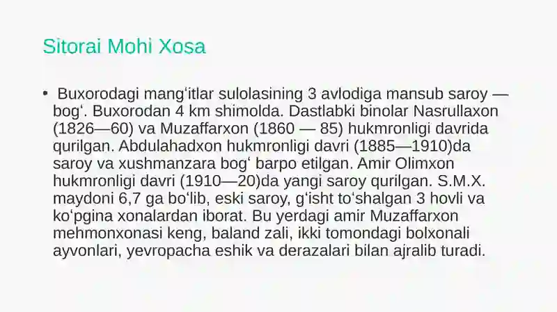 Sitorai Mohi Xosa 2