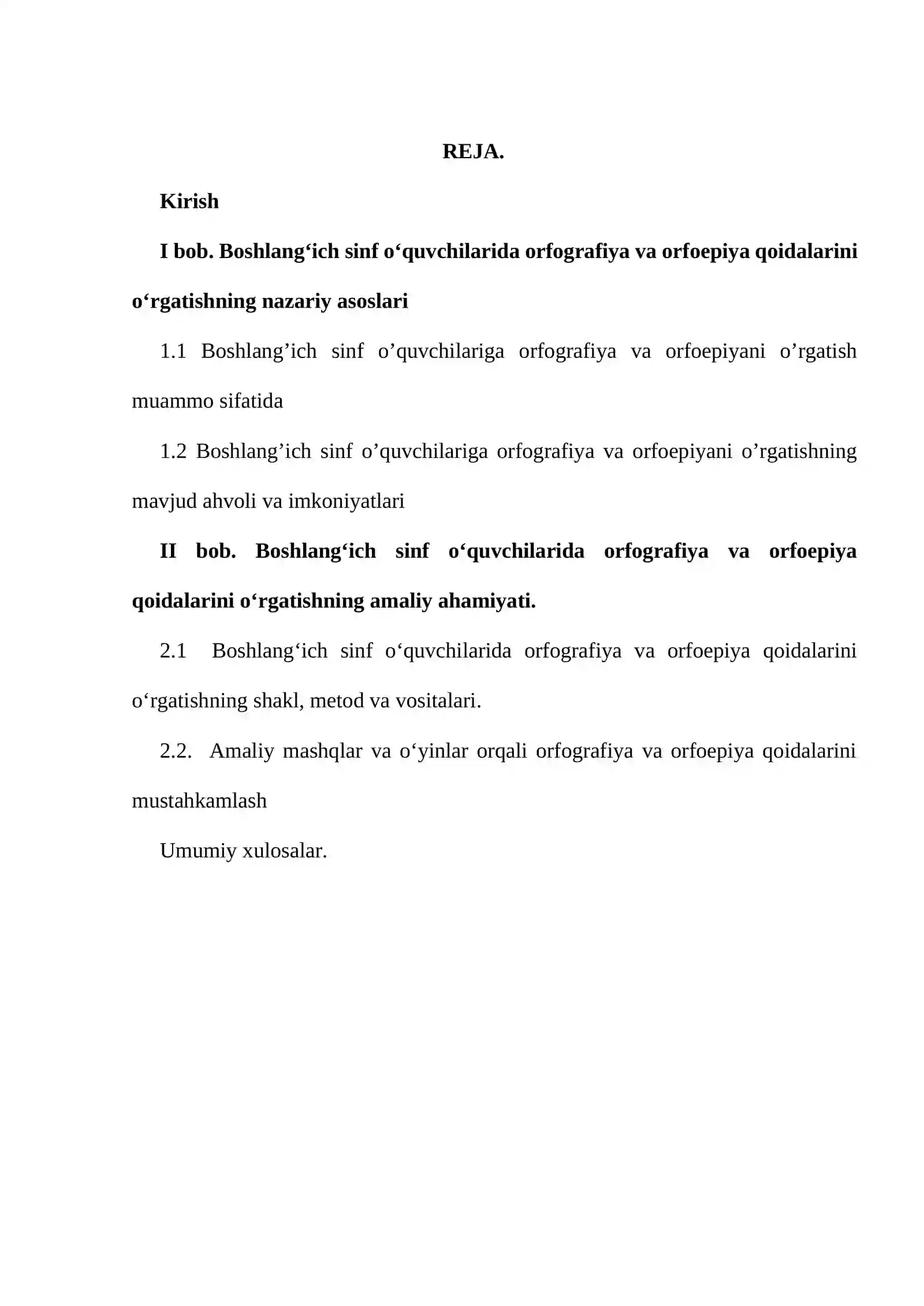 “Orfografiya va orfoepiya” 2