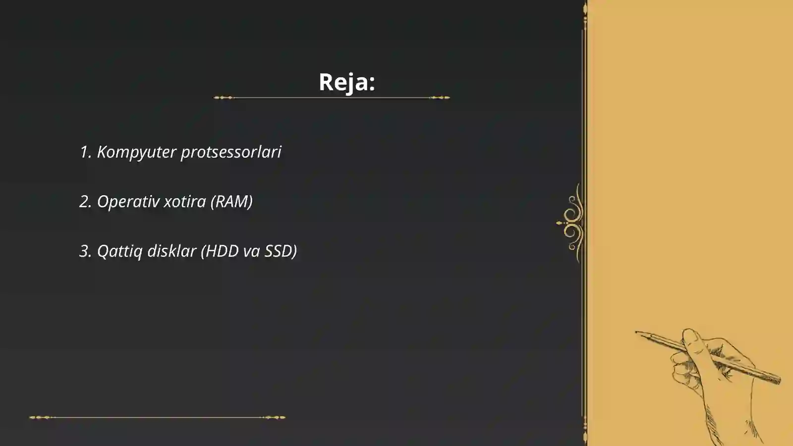 Kompyuter qurilmalari haqida 2