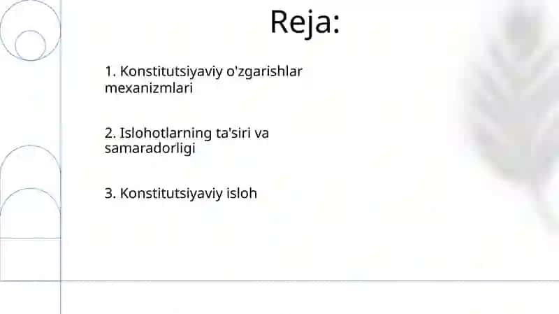 Konstitutsiyaviy islohotlar hamda ularning mazmun-mohiyati 2
