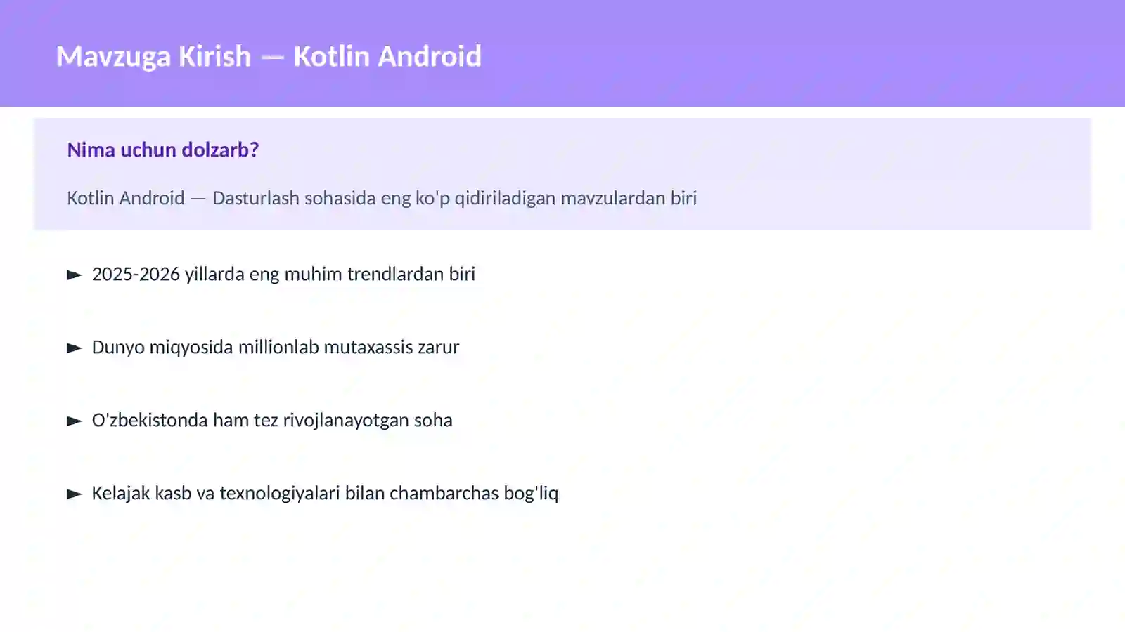 Kotlin Android 2