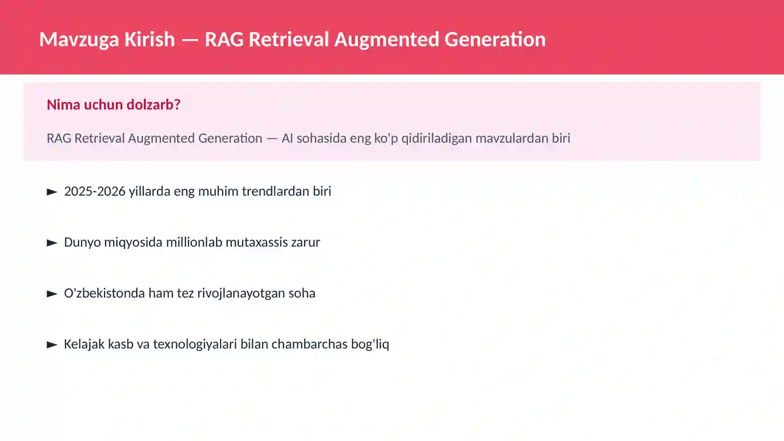 RAG Retrieval Augmented Generation 2