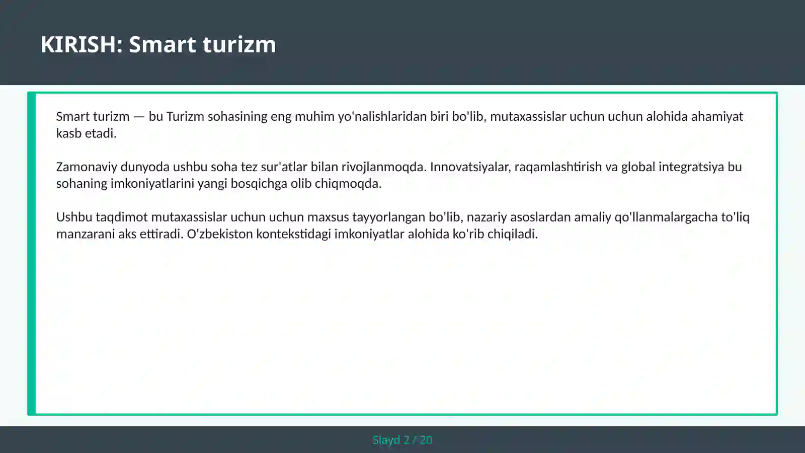 SMART TURIZM 2