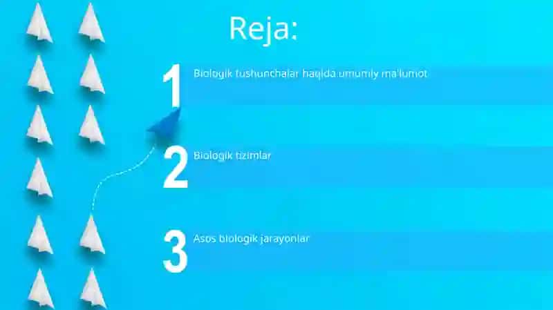 Biologik tushunchalar toʻgʻrisida maʼlumot 2