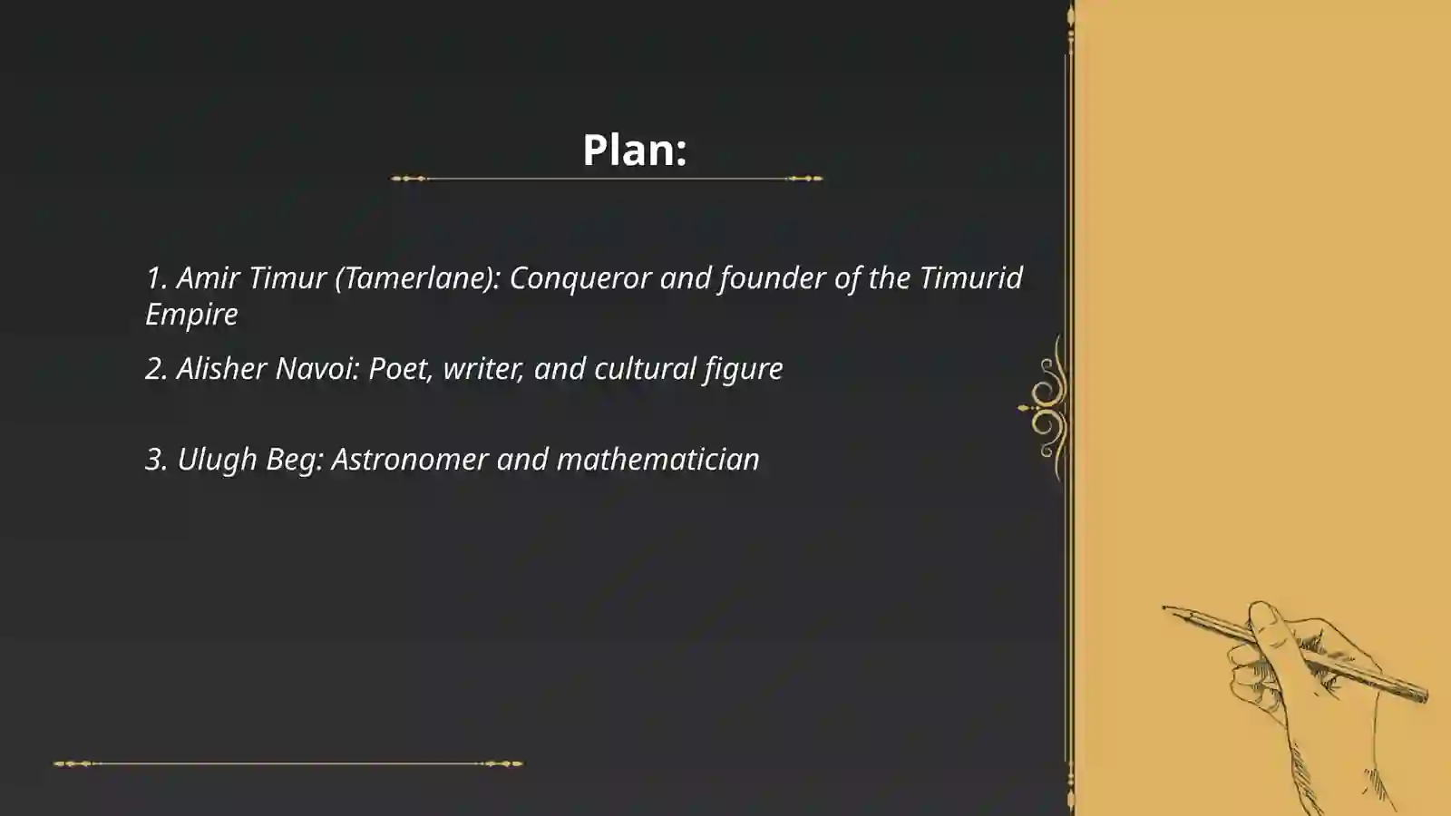 Amir Timur (Tamerlane) 2