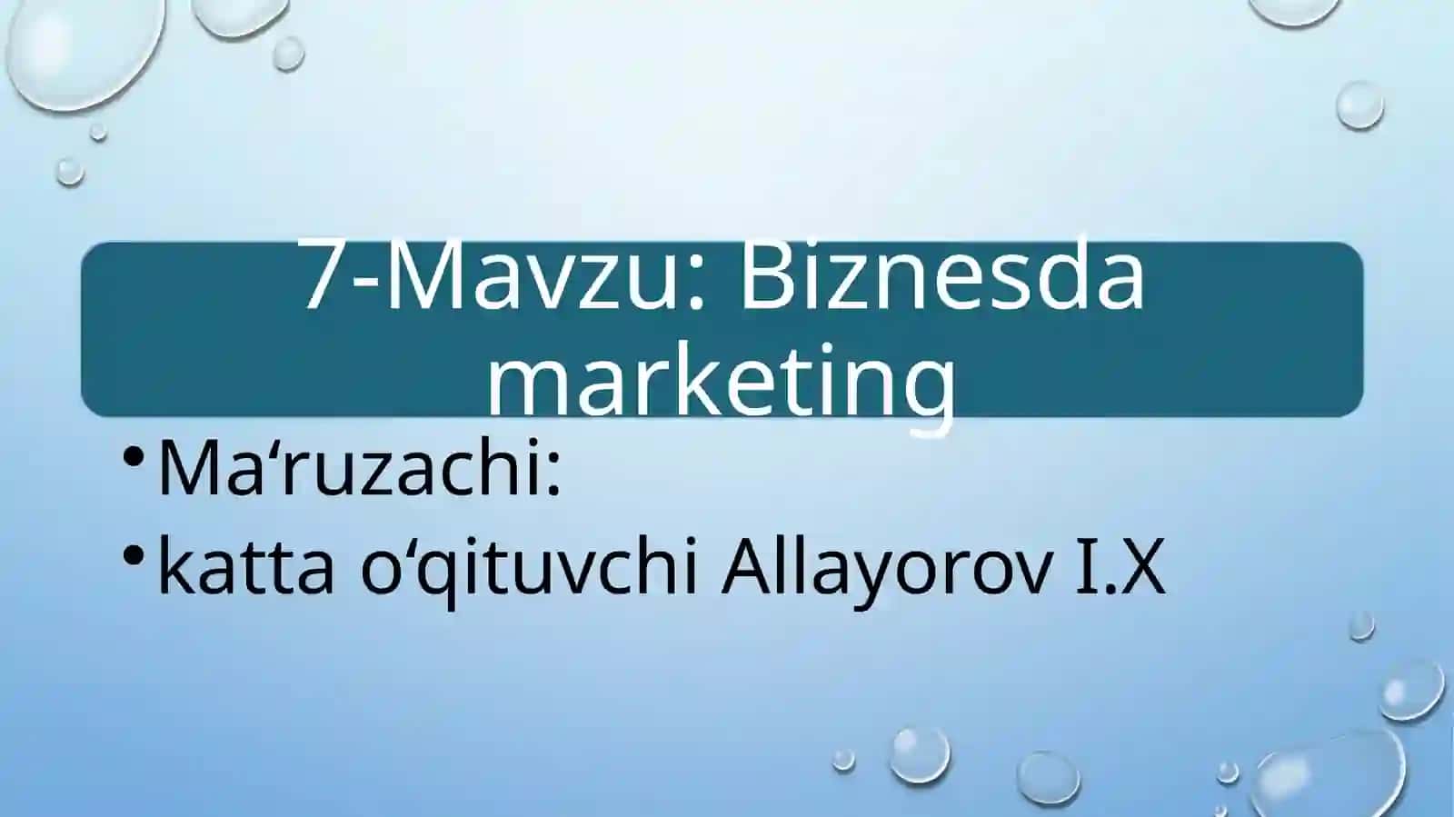 Biznes strategiyasi 2