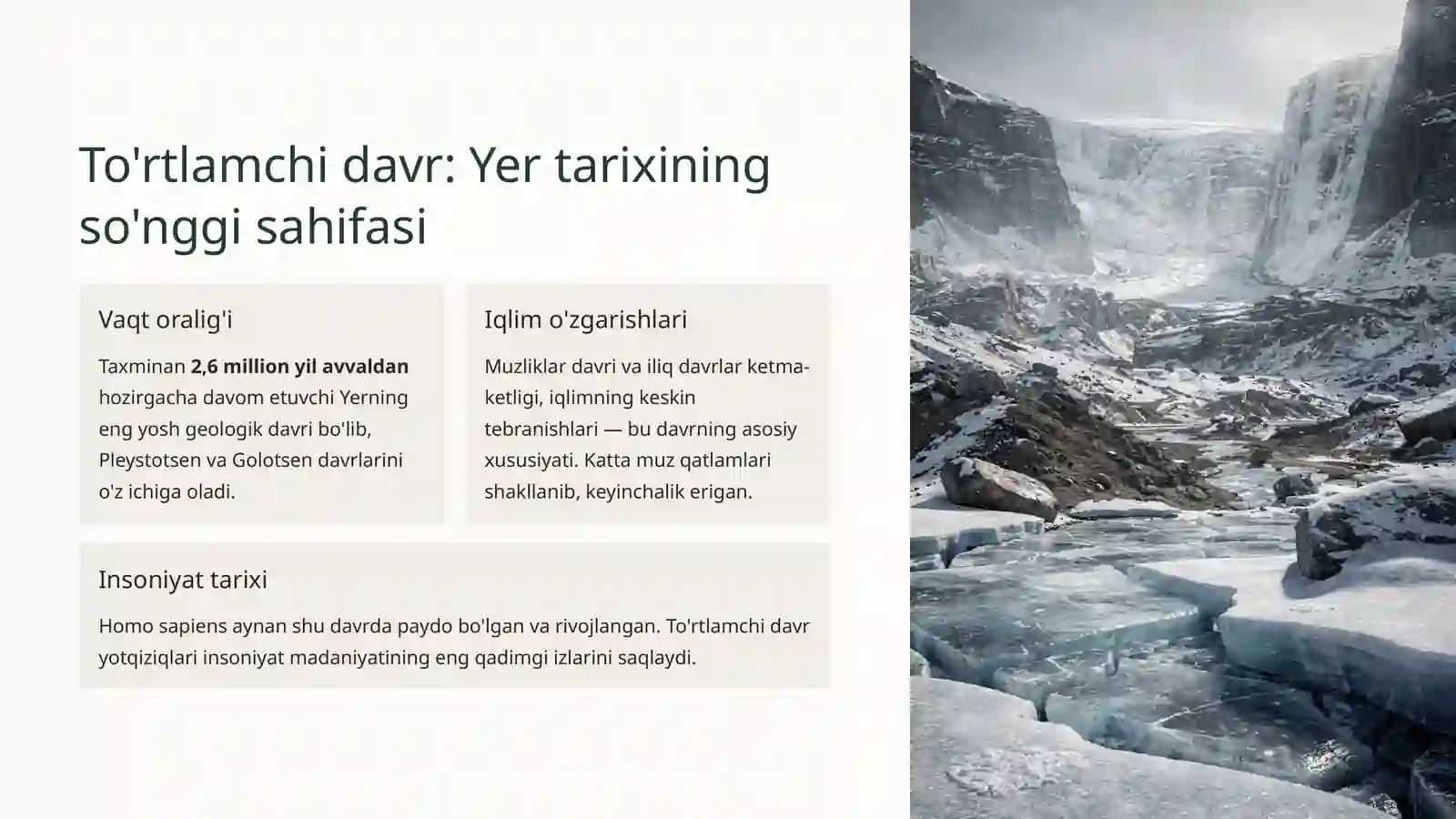 To'rtlamchi davr yotqiziqlari xaritalaribilanishlash 2