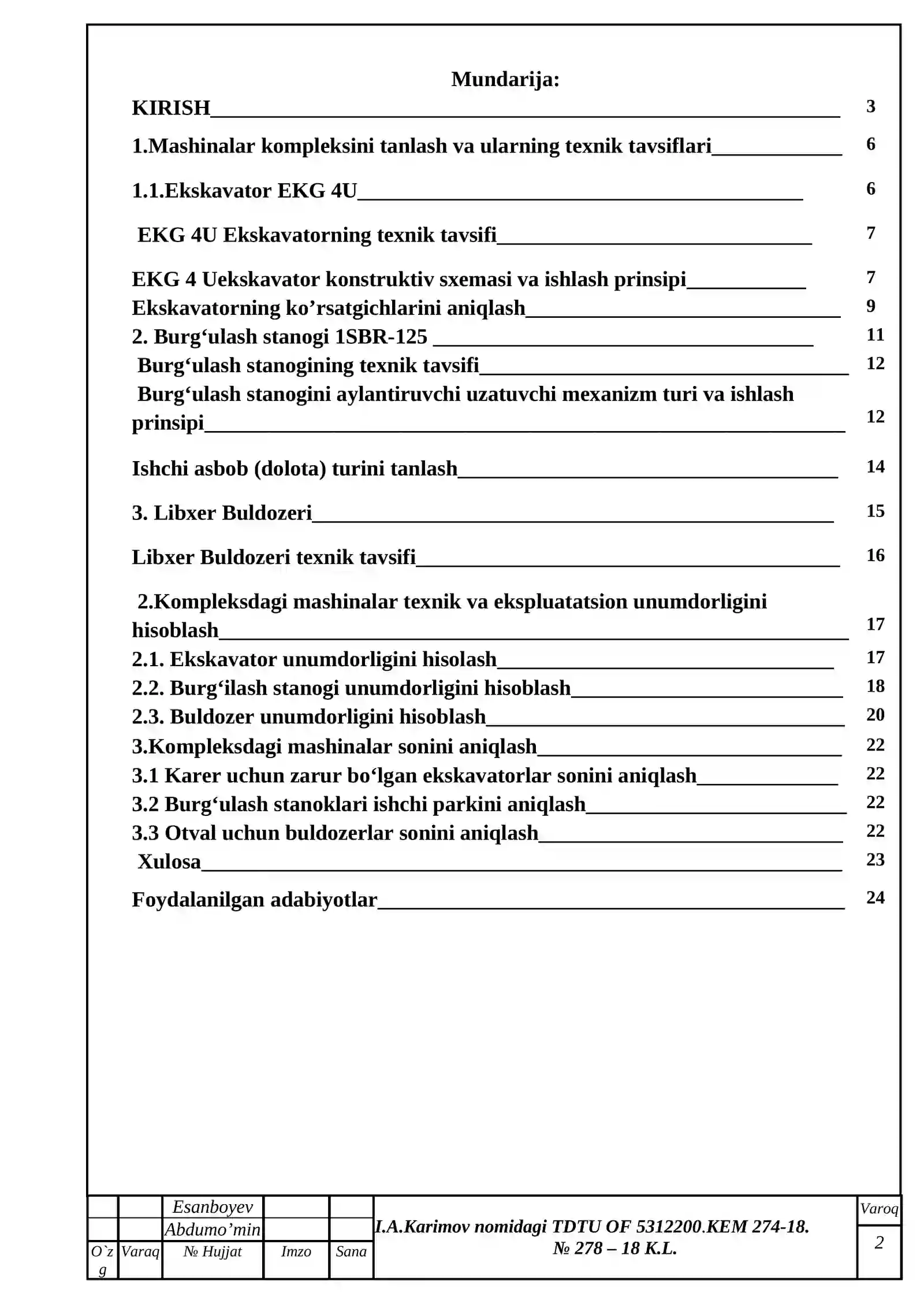 KARYER MEXANIK USKUNALARI 2
