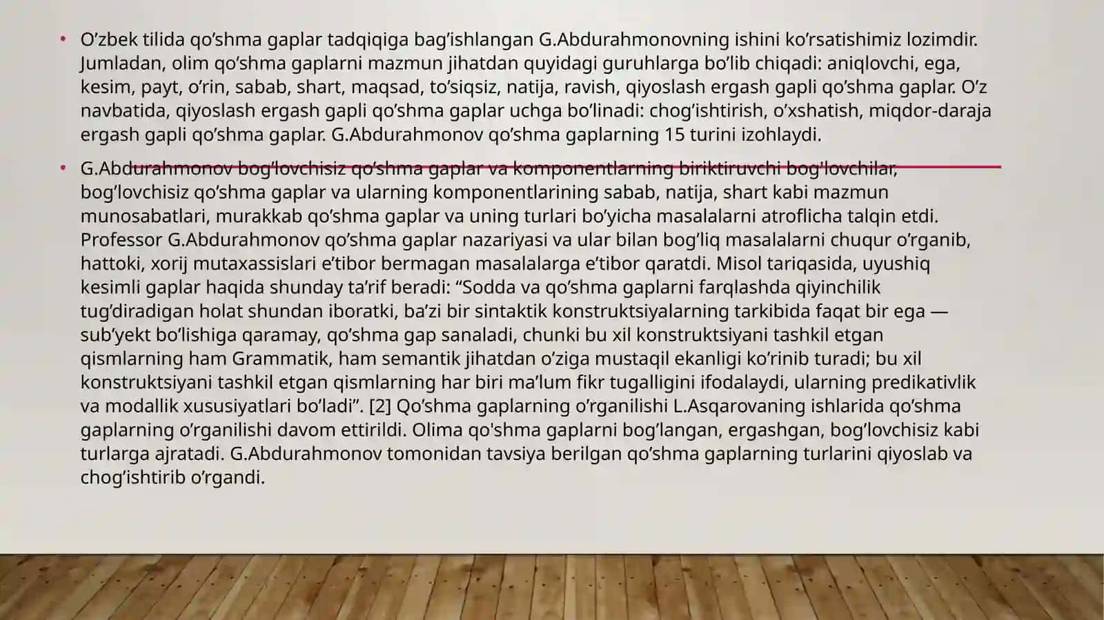 O'zbek tilshunosligida qo'shma gaplar tahlili va tadqiqi 2