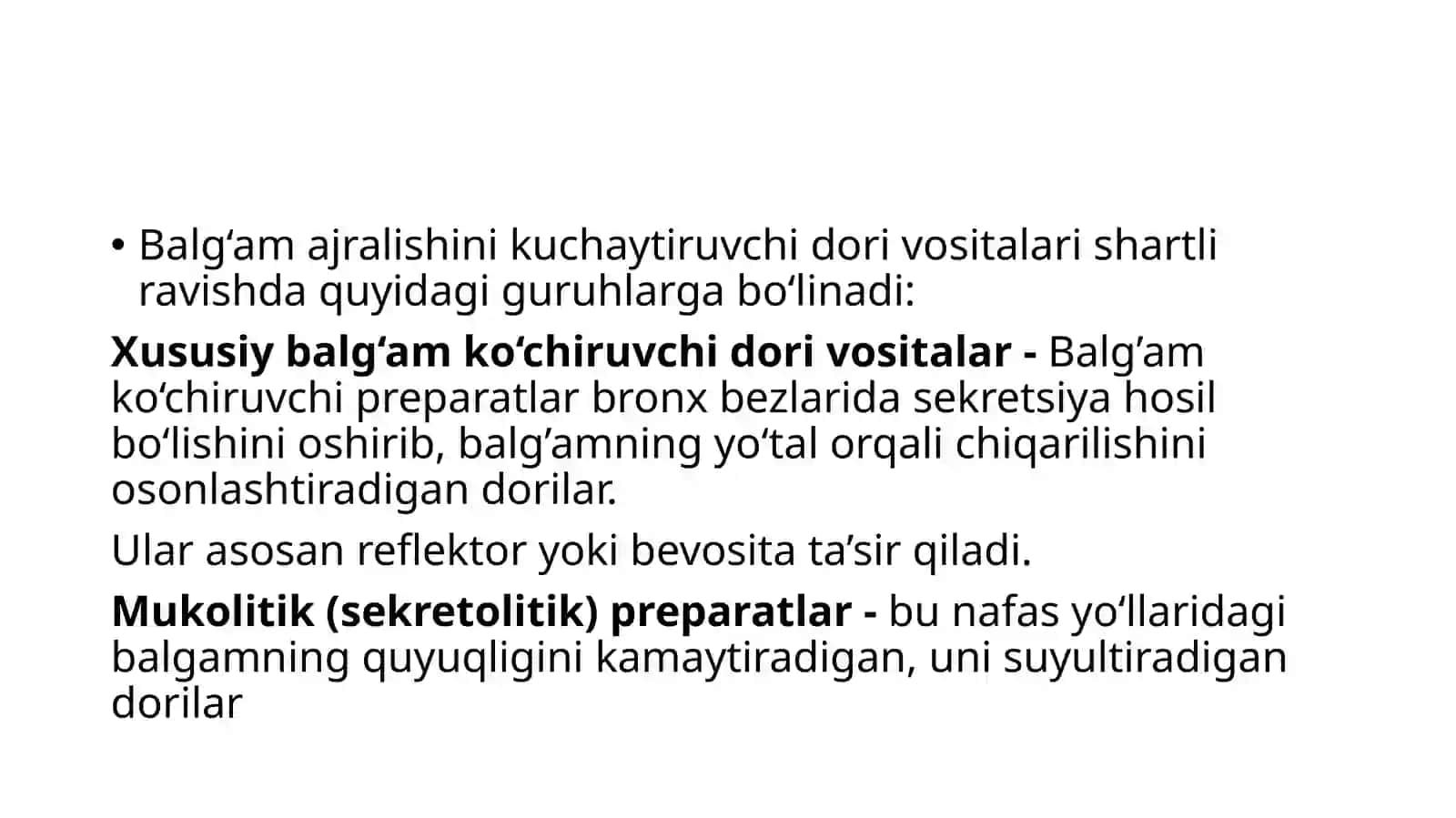 Balg‘amko‘chiruvchivamukolitikvositalar 2