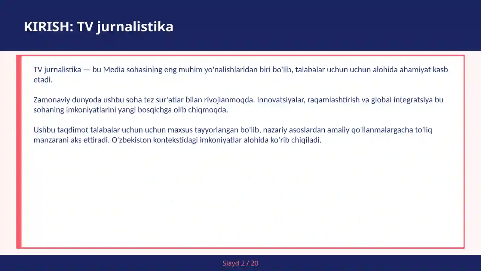 TV JURNALISTIKA 2
