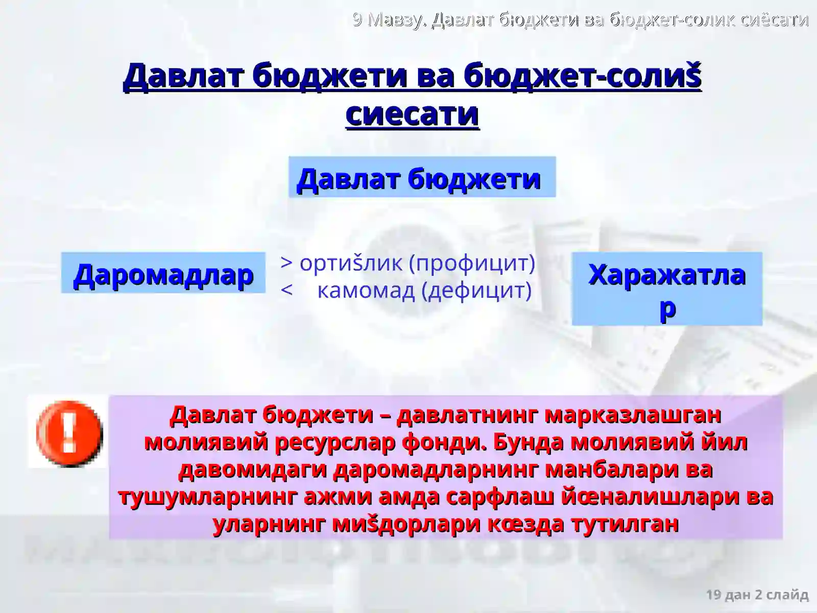 Давлат бюджети 2