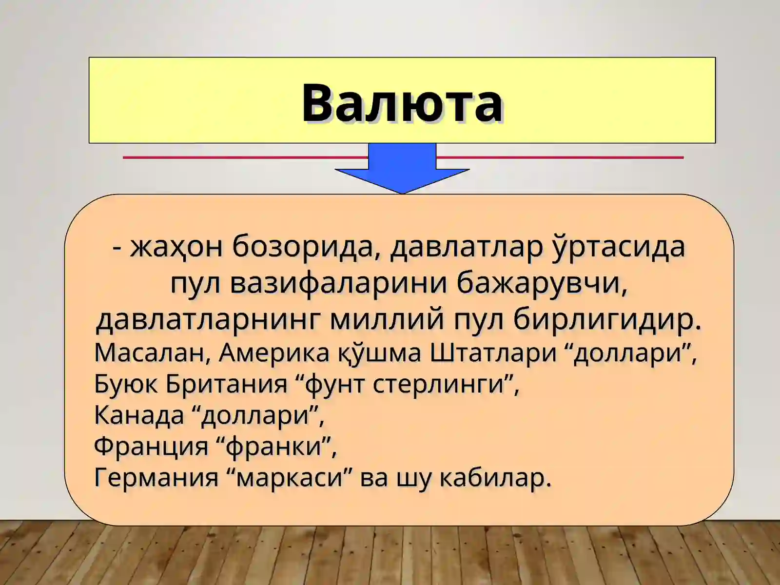 ХАЛҚАРО ВАЛЮТА ТИЗИМИ ВА СИЁСАТИ 2