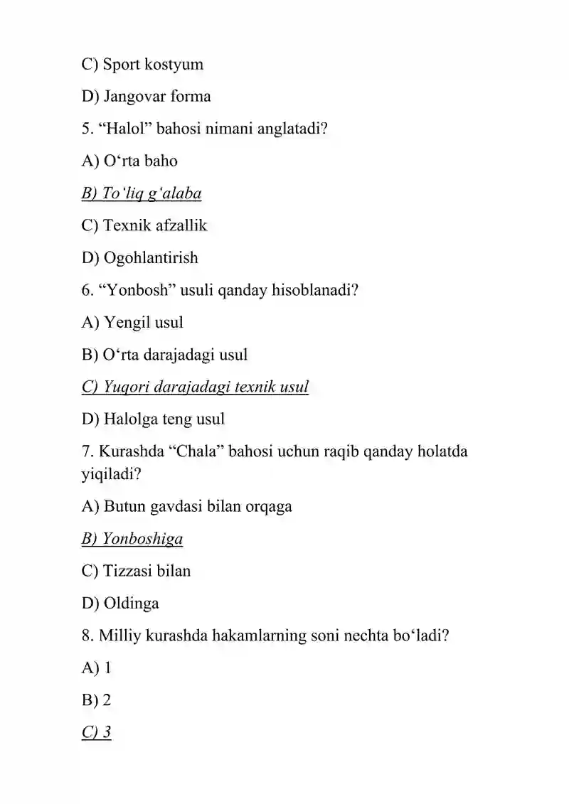 Milliy kurash 2