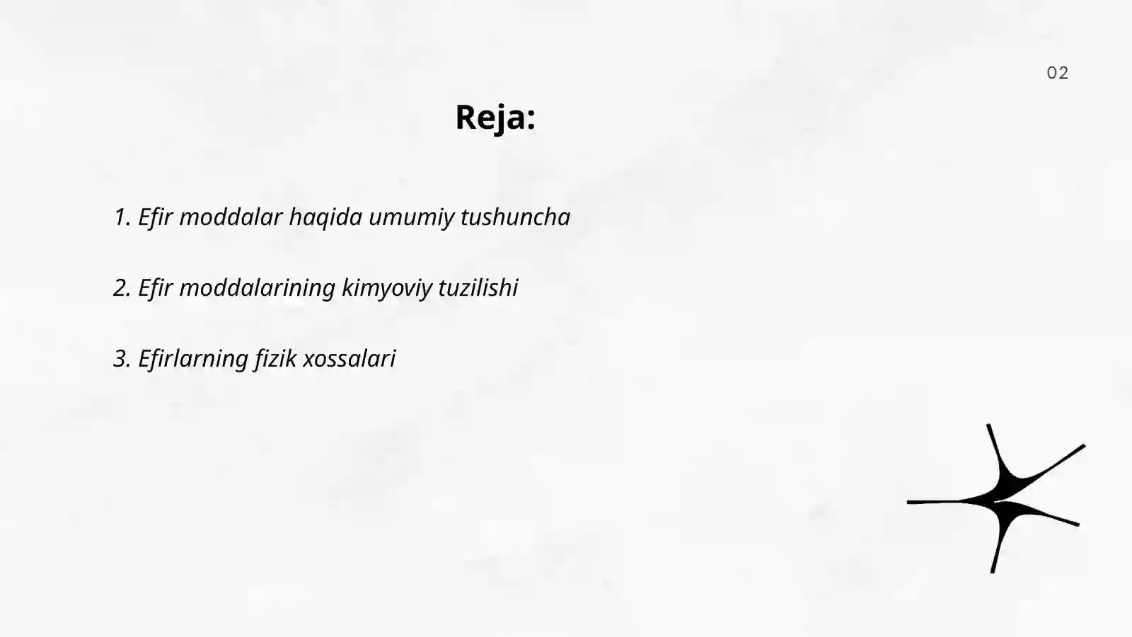 Efir moddalar haqida umumiy tushuncha 2