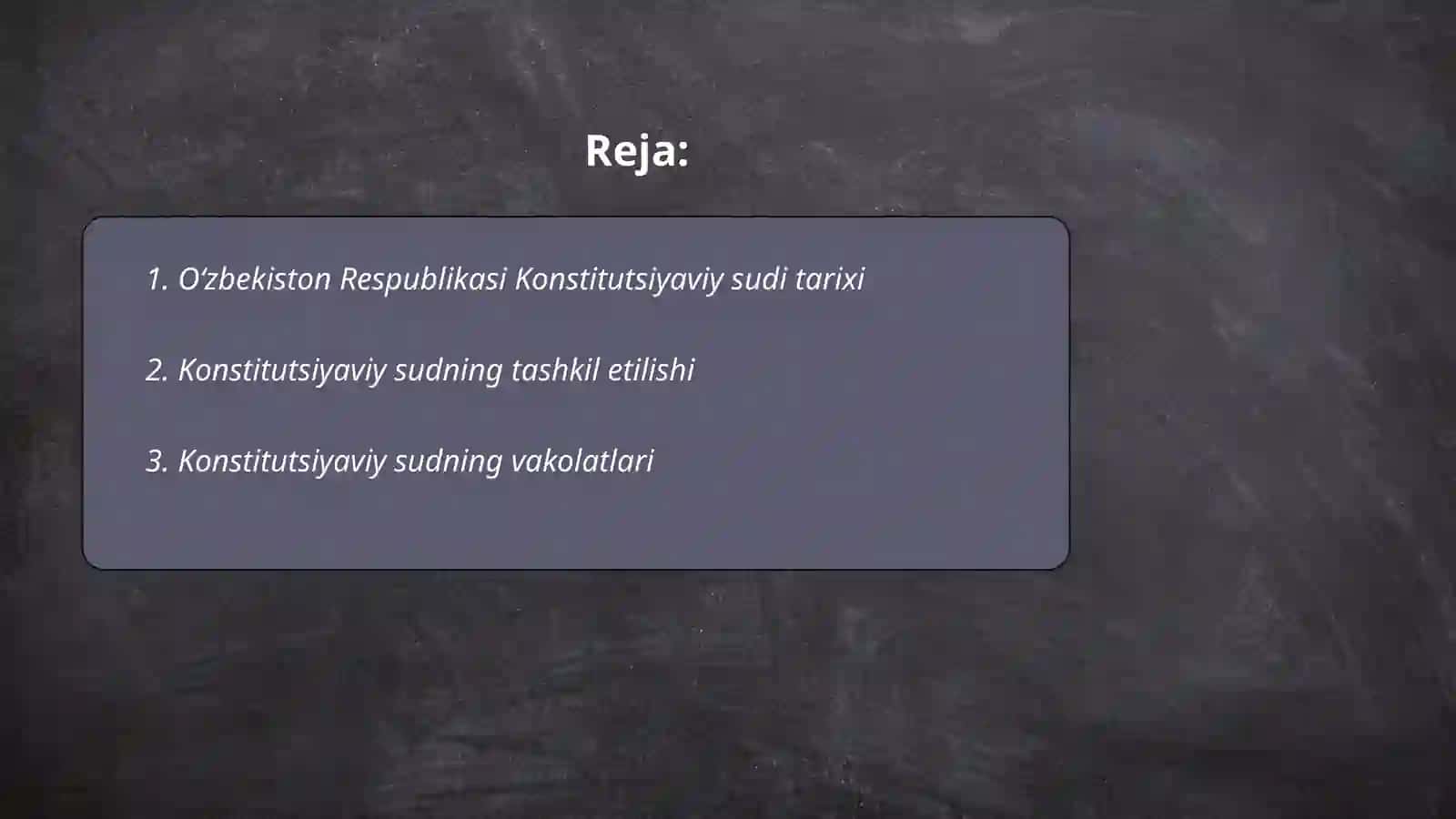 O‘zbekiston Respublikasi Konstitutsiyaviy sudi 2