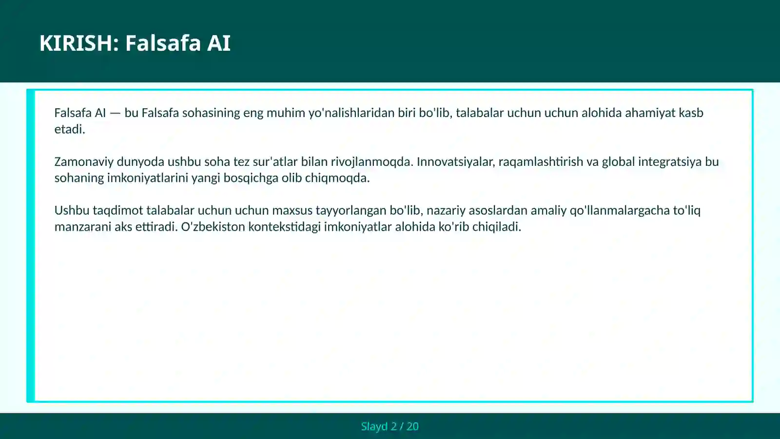 Falsafa AI 2