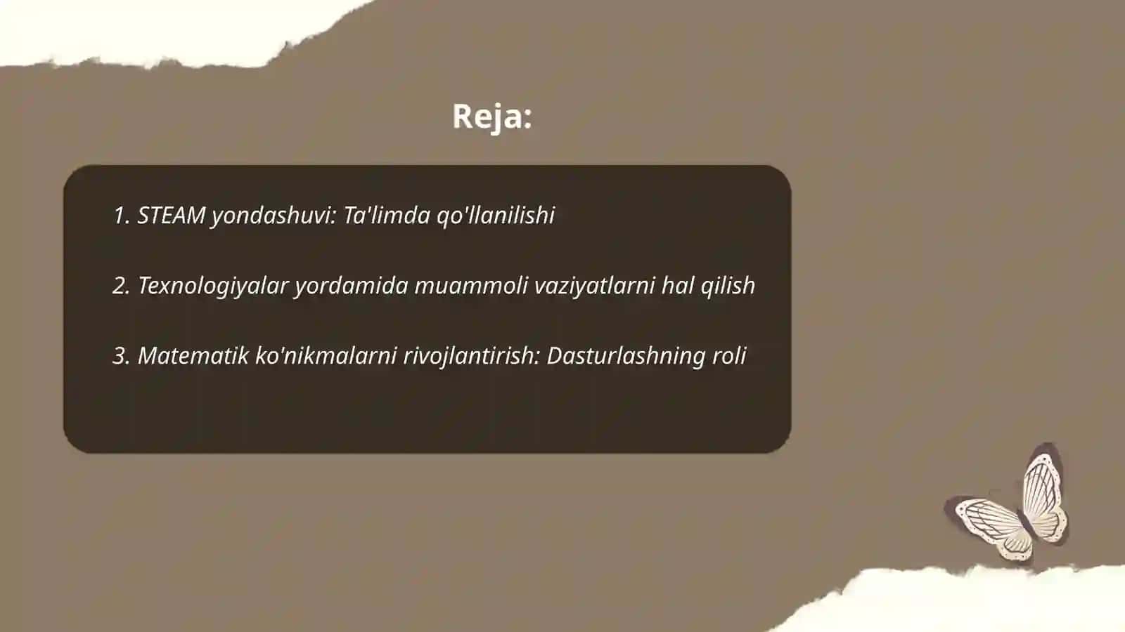 STEAM TALIM TEXNOLOGIYALARI ASOSIDA O`QUVCHILARDA INTELLEKTUAL SALOHIYATNI RIVOJLANTIRISH 2